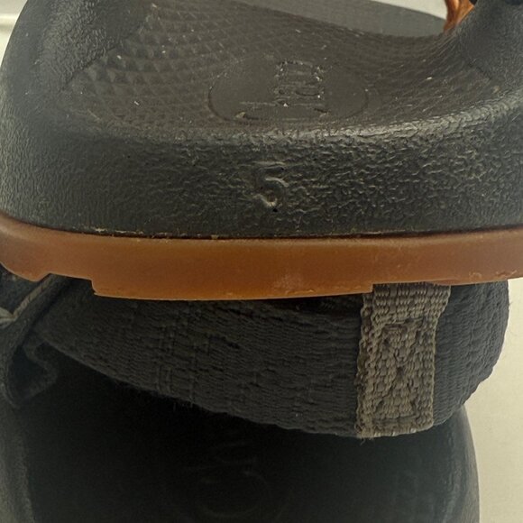 Chaco Z Volv 2 Womens Outdoor Sandals Size 5 Adjustable Black/Orange - Picture 3 of 15